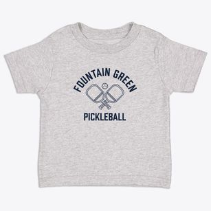 Fountain Green Utah Pickleball Toddler T-Shirt