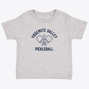 Yosemite Valley California Pickleball Toddler T-Shirt