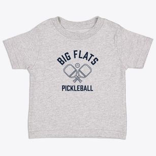 Big Flats Wisconsin Pickleball Toddler T-Shirt