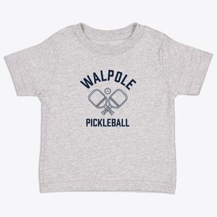 Walpole Massachusetts Pickleball Toddler T-Shirt