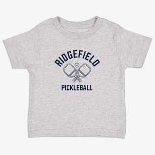 Ridgefield Connecticut Pickleball Toddler T-Shirt