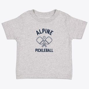 Alpine Wyoming Pickleball Toddler T-Shirt