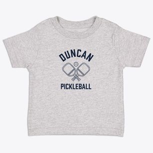 Duncan Oklahoma Pickleball Toddler T-Shirt