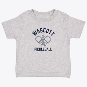 Wascott Wisconsin Pickleball Toddler T-Shirt