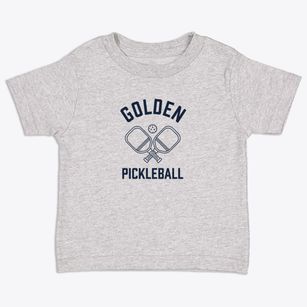 Golden Illinois Pickleball Toddler T-Shirt