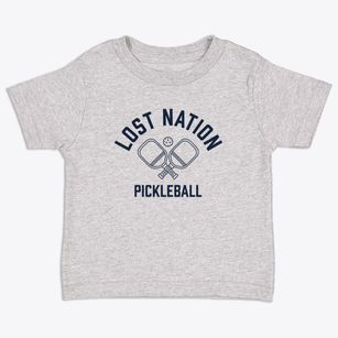 Lost Nation Illinois Pickleball Toddler T-Shirt