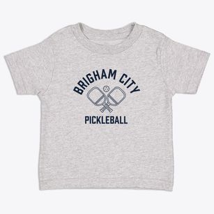 Brigham City Utah Pickleball Toddler T-Shirt