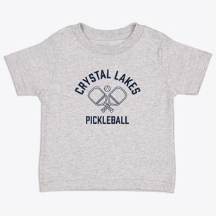 Crystal Lakes Missouri Pickleball Toddler T-Shirt