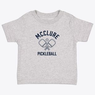 Mcclure Illinois Pickleball Toddler T-Shirt