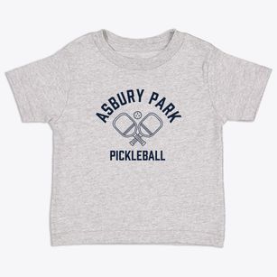 Asbury Park New Jersey Pickleball Toddler T-Shirt