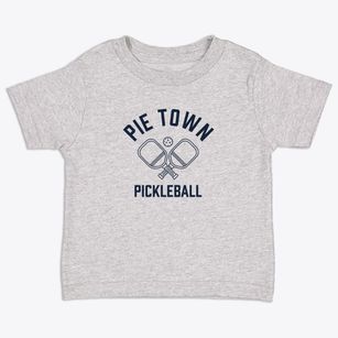 Pie Town New Mexico Pickleball Toddler T-Shirt