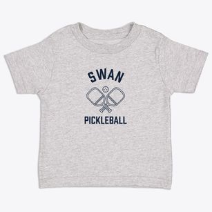Swan Iowa Pickleball Toddler T-Shirt