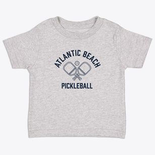 Atlantic Beach Florida Pickleball Toddler T-Shirt