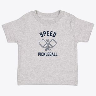 Speed Kansas Pickleball Toddler T-Shirt