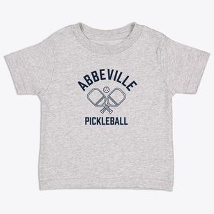 Abbeville Louisiana Pickleball Toddler T-Shirt