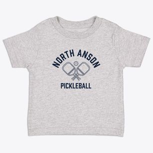 North Anson Maine Pickleball Toddler T-Shirt