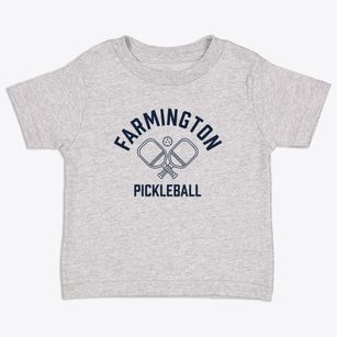 Farmington North Carolina Pickleball Toddler T-Shirt