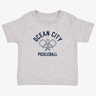 Ocean City New Jersey Pickleball Toddler T-Shirt