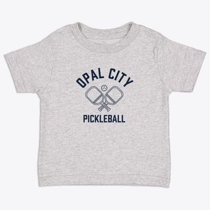 Opal City Oregon Pickleball Toddler T-Shirt