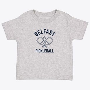 Belfast Nebraska Pickleball Toddler T-Shirt
