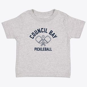 Council Bay Wisconsin Pickleball Toddler T-Shirt