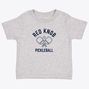 Red Knob West Virginia Pickleball Toddler T-Shirt