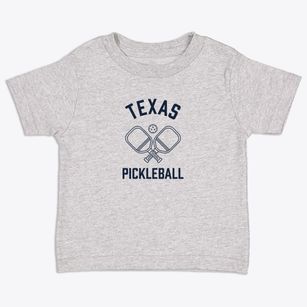 Texas New Jersey Pickleball Toddler T-Shirt