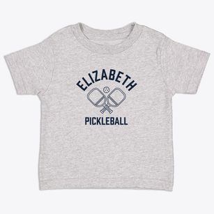 Elizabeth Arkansas Pickleball Toddler T-Shirt