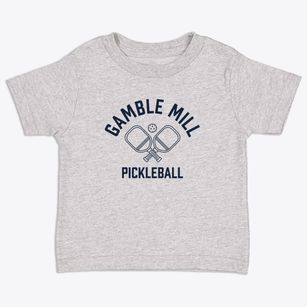 Gamble Mill New York Pickleball Toddler T-Shirt