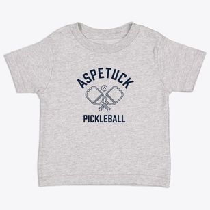 Aspetuck Connecticut Pickleball Toddler T-Shirt