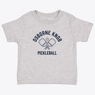 Osborne Knob North Carolina Pickleball Toddler T-Shirt