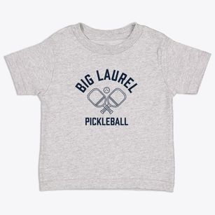 Big Laurel North Carolina Pickleball Toddler T-Shirt