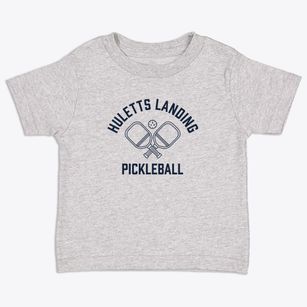Huletts Landing New York Pickleball Toddler T-Shirt