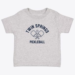 Twin Springs Missouri Pickleball Toddler T-Shirt