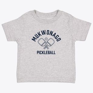 Mukwonago Wisconsin Pickleball Toddler T-Shirt