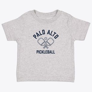 Palo Alto California Pickleball Toddler T-Shirt