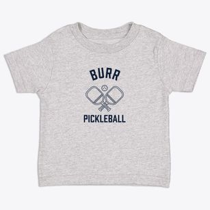 Burr Minnesota Pickleball Toddler T-Shirt