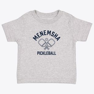 Menemsha Massachusetts Pickleball Toddler T-Shirt