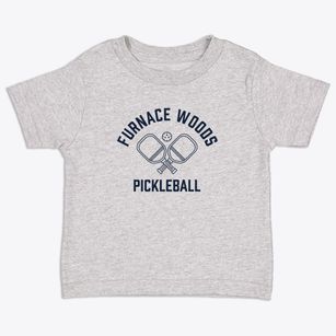 Furnace Woods New York Pickleball Toddler T-Shirt