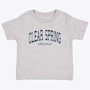 Clear Spring Arkansas Traditional Toddler T-Shirt