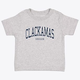 Clackamas Oregon Traditional Toddler T-Shirt