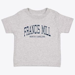 Francis Mill North Carolina Traditional Toddler T-Shirt