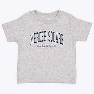 Mercer Square Massachusetts Traditional Toddler T-Shirt