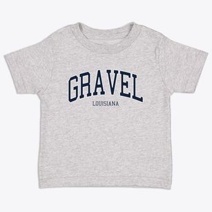 Gravel Louisiana Traditional Toddler T-Shirt