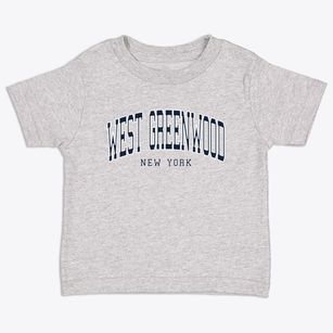 West Greenwood New York Traditional Toddler T-Shirt