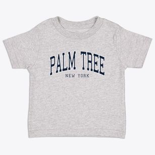 Palm Tree New York Traditional Toddler T-Shirt