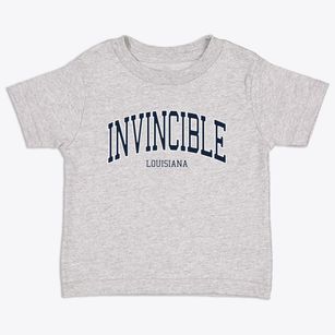 Invincible Louisiana Traditional Toddler T-Shirt
