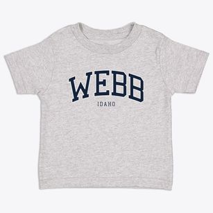 Webb Idaho Traditional Toddler T-Shirt