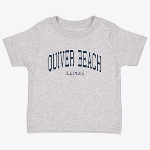 Quiver Beach Illinois Traditional Toddler T-Shirt
