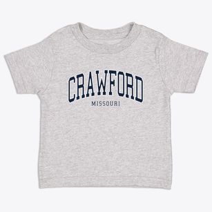 Crawford Missouri Traditional Toddler T-Shirt